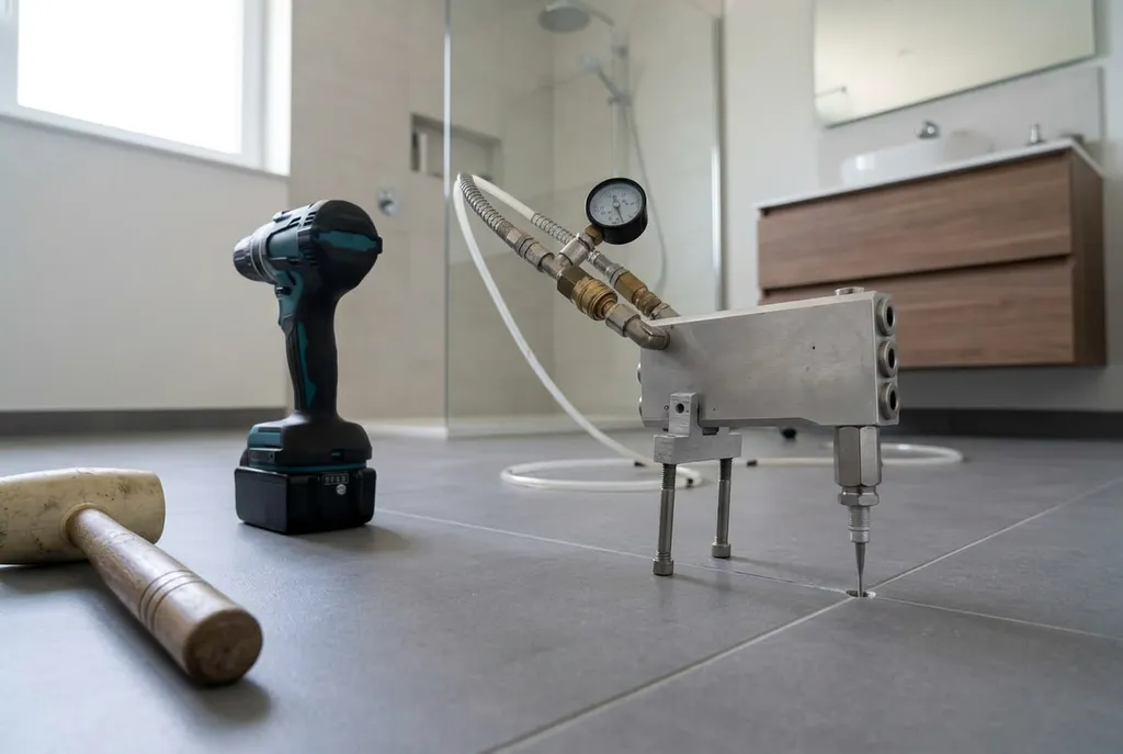 Kitbedrijf Castricum – holle tegels injecteren